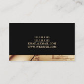 Engineering ContractorBouwnijverheid Visitekaartje (Achterkant)