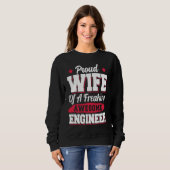 Engineering Degreed Engineer Wife Trui (Voorkant volledig)