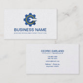 Engineering en constructie Visitekaartjes (Voorkant / Achterkant)