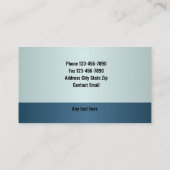 Engineering en Landmeetkunde Logo Visitekaartje (Achterkant)