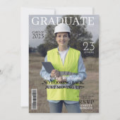 Engineering foto Afstuderen magazine Kaart (Voorkant)