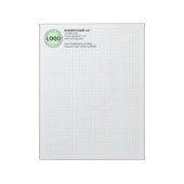 Engineering Graph Pad with Company Logo Notitieblok (Linkerzijde)