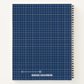 Engineering Graph Paper Design | Custom Geometry Notitieboek (Achterkant)