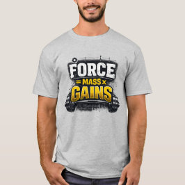 Engineering Grootheid: Kracht Massa Winst Gym T-shirt