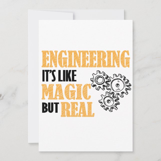 Engineering - Het is als een magische maar echt gr (Voorkant)