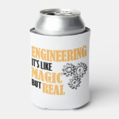 Engineering - Het is als een magische maar echt gr Blikjeskoeler (Blikje Voorkant)