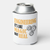 Engineering - Het is als een magische maar echt gr Blikjeskoeler (Blikje Achterkant)