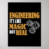 Engineering - Het is als een magische maar echt gr Poster (Voorkant)
