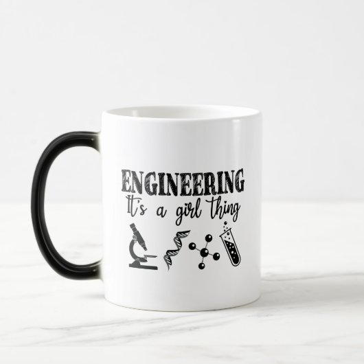 Engineering Het is een meisje ding Magische Mok (Links)