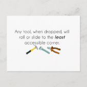 Engineering humor briefkaart (Voorkant)