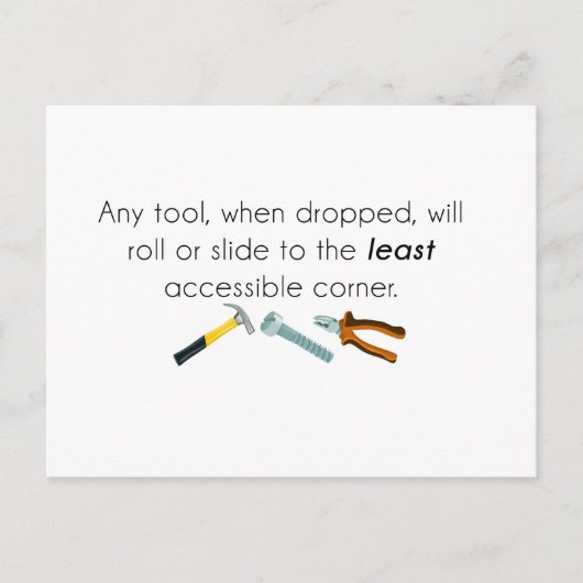 Engineering humor briefkaart (Voorkant)