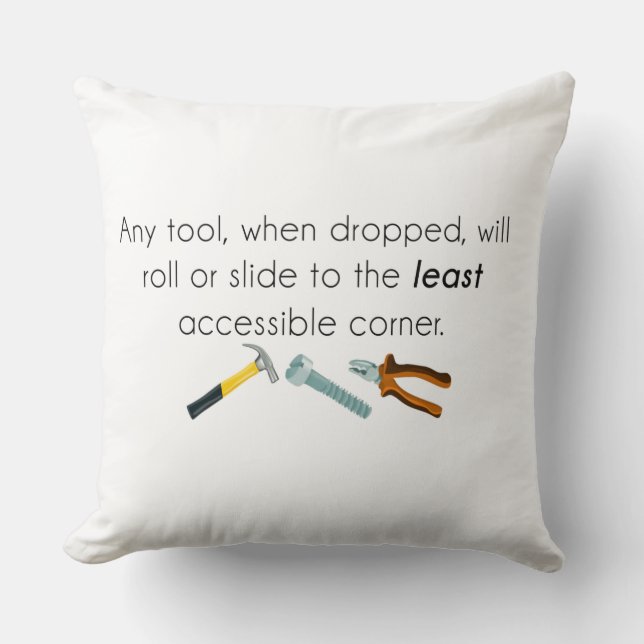 Engineering humor kussen (Voorkant)