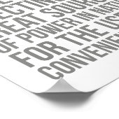 Engineering is de kunst van richting poster (Hoek)