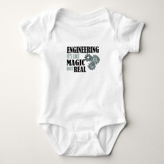 Engineering - It's Like Magic But Real Romper (Voorkant)