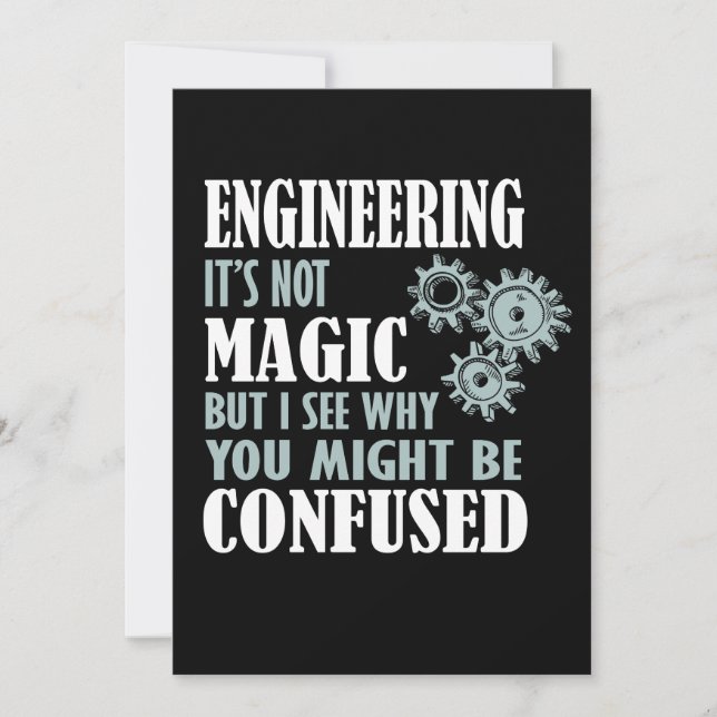 Engineering Magic, ik zie waarom je in verwarring  (Voorkant)