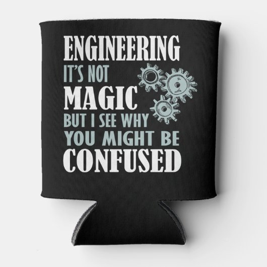 Engineering Magic, ik zie waarom je in verwarring Blikjeskoeler (Voorkant)
