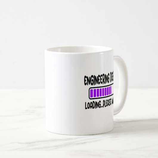 Engineering Major Student Future Engineer Gift Koffiemok (Voorkant rechts)