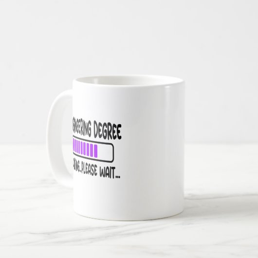 Engineering Major Student Future Engineer Gift Koffiemok (Voorkant links)