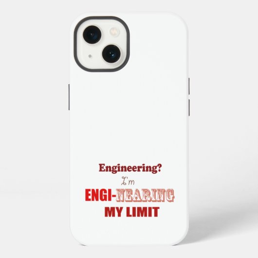 engineering my limit iPhone hoesje (Achterkant)