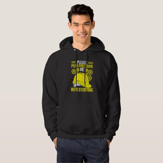 Engineering School Graduation Humor Funny Engineer Hoodie (Voorkant volledig)