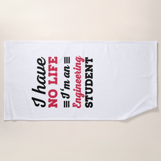 Engineering Strandlaken (Voorkant)