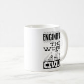 Engineering Wereldwijde civiele ingenieur Koffiemok (Voorkant rechts)