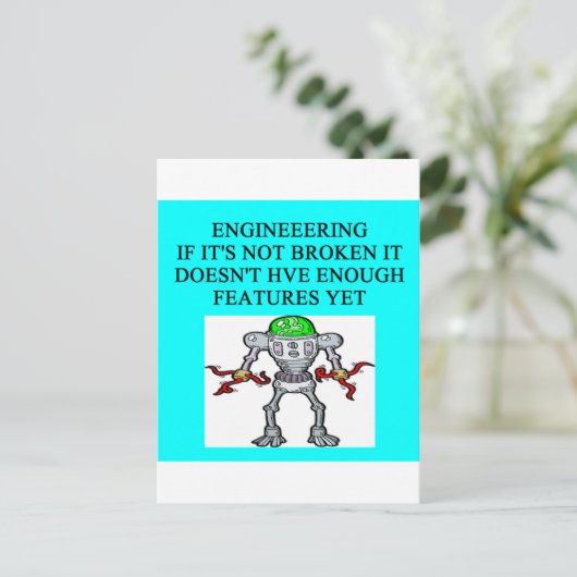ENGINEERINGgrap Briefkaart (Staand voorkant)