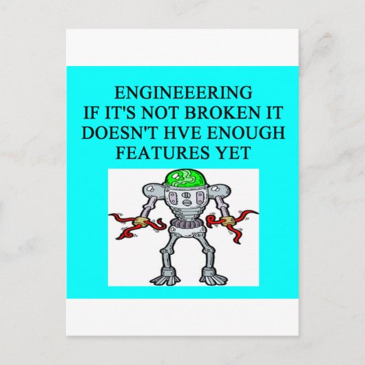 ENGINEERINGgrap Briefkaart (Voorkant)