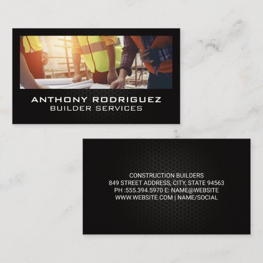 Engineers and Architects | Construction Visitekaartje (Voorkant / Achterkant)