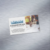 Engineers Blueprints | City Skyline Magnetisch Visitekaartje (Voorbeeld)