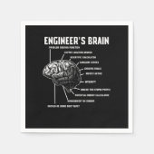 Engineers Brain Engineering Gift Servet (Voorkant)