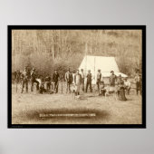 Engineers Corps en Two Deer SD 1889 Poster (Voorkant)