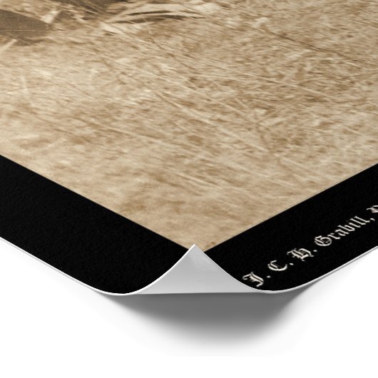 Engineers Corps Relaxing in Tent SD 1889 Poster (Hoek)