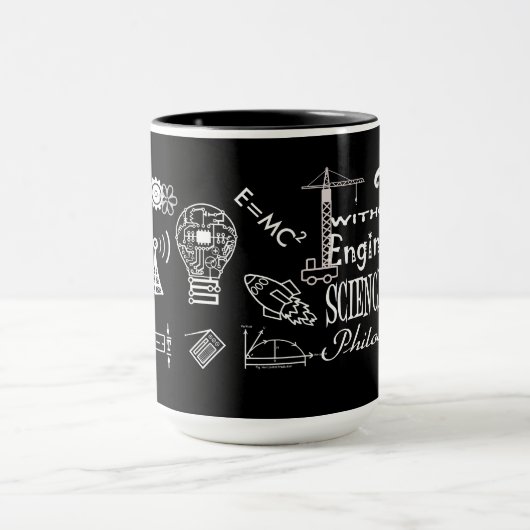 Engineers vs. Science Philosophy Motto Mok (Midden)