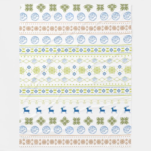 Engineers Without Borders USA Cozy Holiday Blanket Fleece Deken (Voorkant)