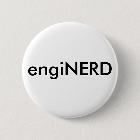 engiNERD Ronde Button 5,7 Cm (Voorkant)
