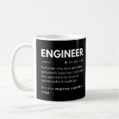 Enginners Funny Definition Koffiemok (Links)