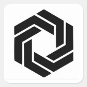 EnGioNeer-Sticker Vierkante Sticker (Voorkant)