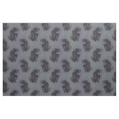 Engish Cocker Spaniel dog. Goed kunstschilderij. Stof (Fat Quarter)