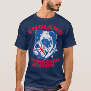England Birmingham Mission LDS Missionair Mormon T-shirt