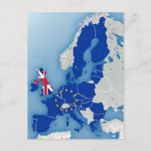 ENGLAND BREXIT BRIEFKAART (Voorkant)