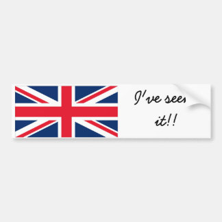 England bumber sticker