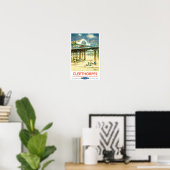 England Cleethorpes Rested Vintage Travel Poster (Thuiskantoor)