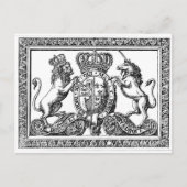 England Coat of Arms Briefkaart (Voorkant)