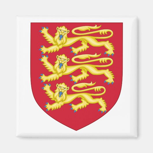 England Coat of Arms Magneet (Voorkant)