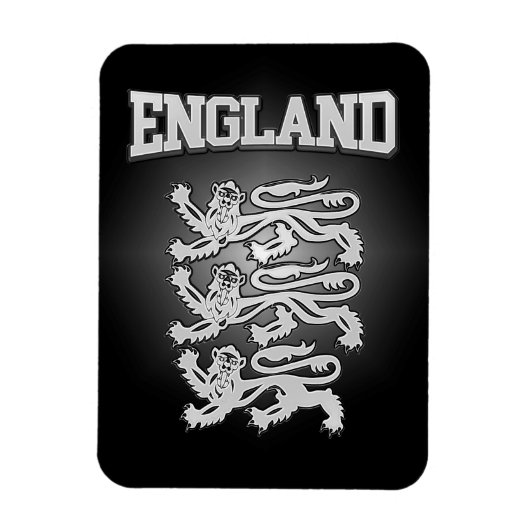 England Coat of Arms Magneet (Verticaal)