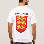 England Coat of Arms Shirt (Achterkant)