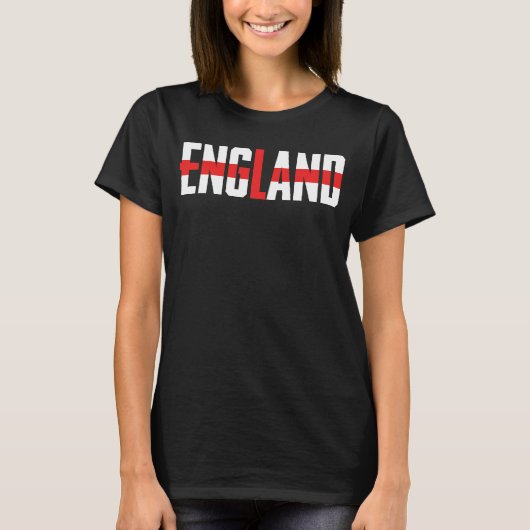England Cricket Player Cricket Sport T-shirt (Voorkant)