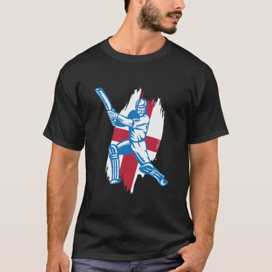 England Cricket Team T-Shirt Fans Jersey (Voorkant)
