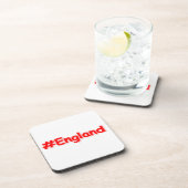 "#England" Cute Design. Bestel nu Bier Onderzetter (Rechterzijde)
